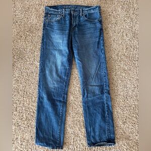 American Eagle Outfitters Men's Straight Blue Jeans